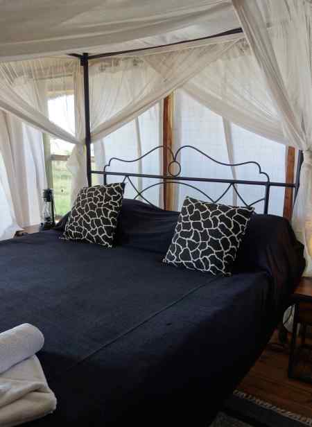 We stayed at Maramboi Tented Lodge near the shore of Lake Manyara in this little cottage.